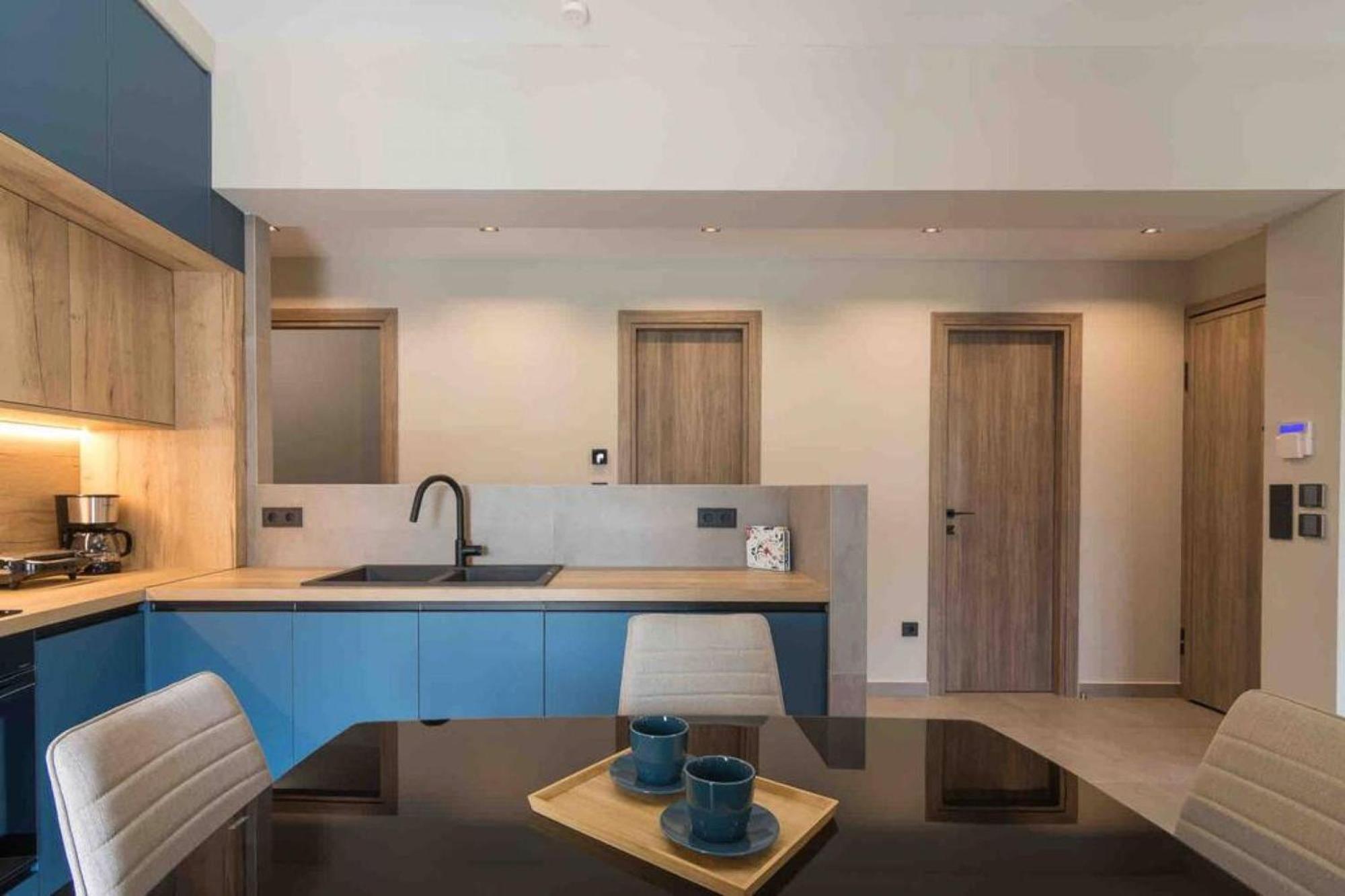 Ferienwohnung Blue Pearl At Glufada Sea Side Athen Exterior foto