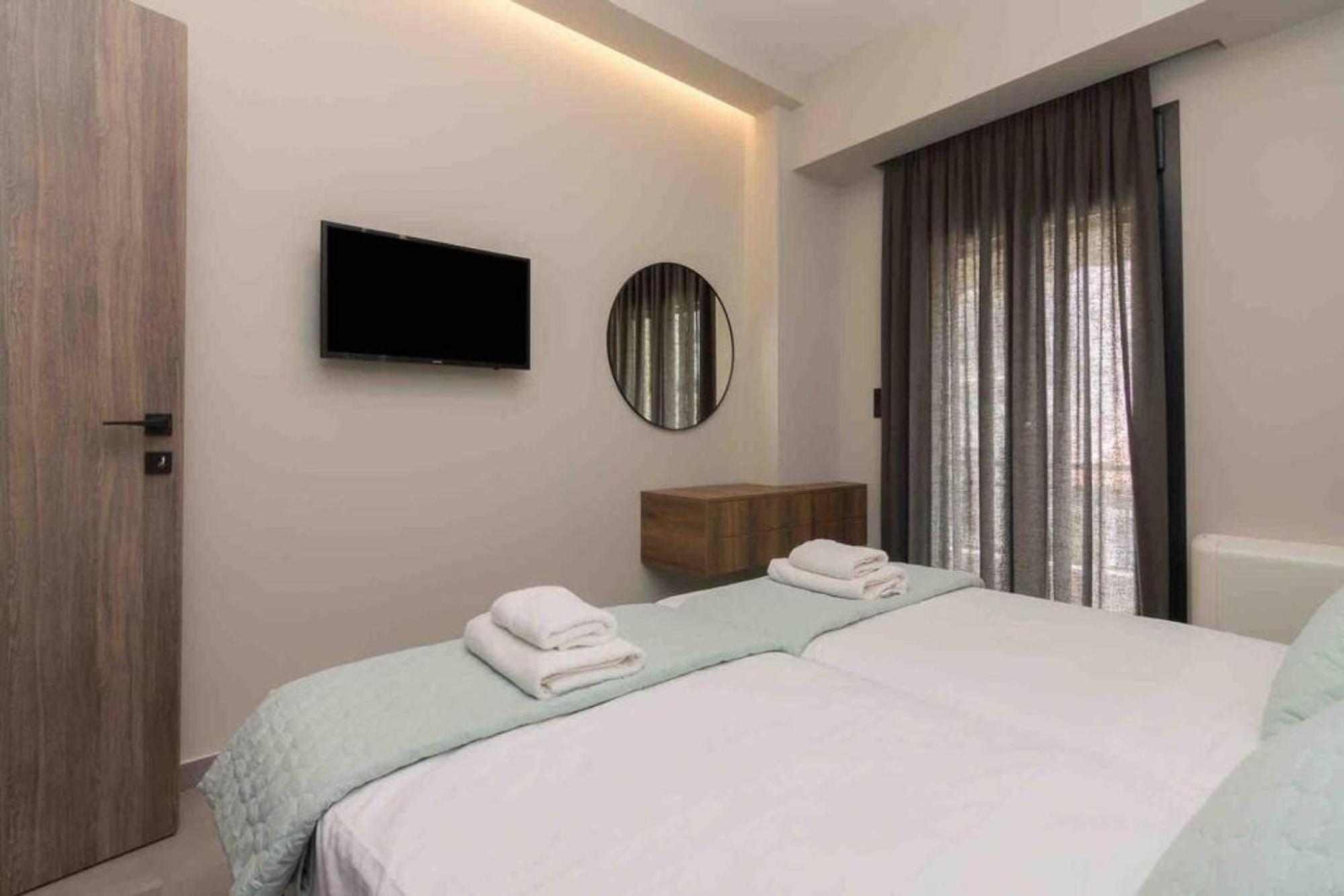 Ferienwohnung Blue Pearl At Glufada Sea Side Athen Exterior foto